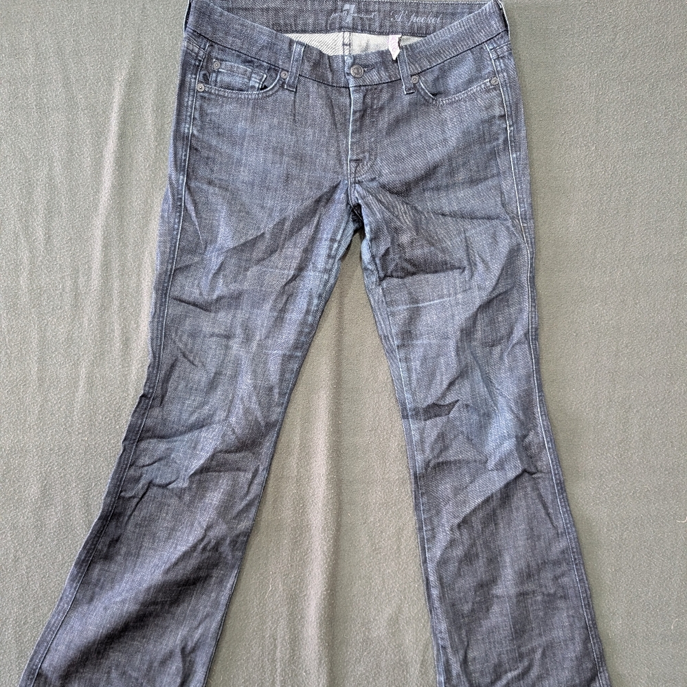 7 For All Mankind Lexie Petite A-Pocket Bootcut Jean w Stretch - Size 28
